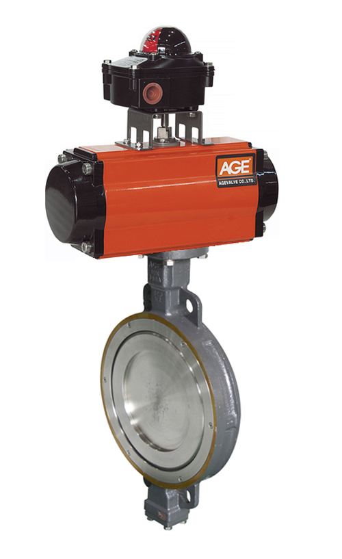 Pneumatic On-Off Butterfly Valve